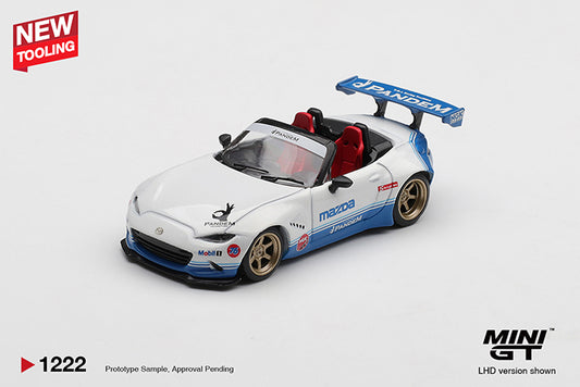(Preorder) Mini GT 1:64 Mazda Miata MX-5 (ND) Pandem IMSA - MGT01222