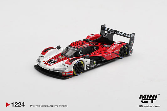 (Preorder) Mini GT 1:64 Porsche 963 #7 Porsche Penske Motorsport 2025 IMSA Daytona 24 Hrs Winner - MGT01224