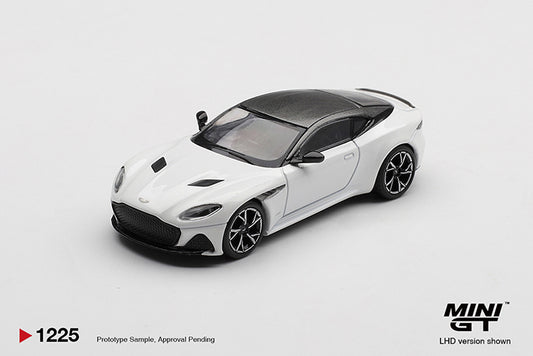 (Preorder) Mini GT 1:64 Aston Martin DBS Stratus White -  MGT01225
