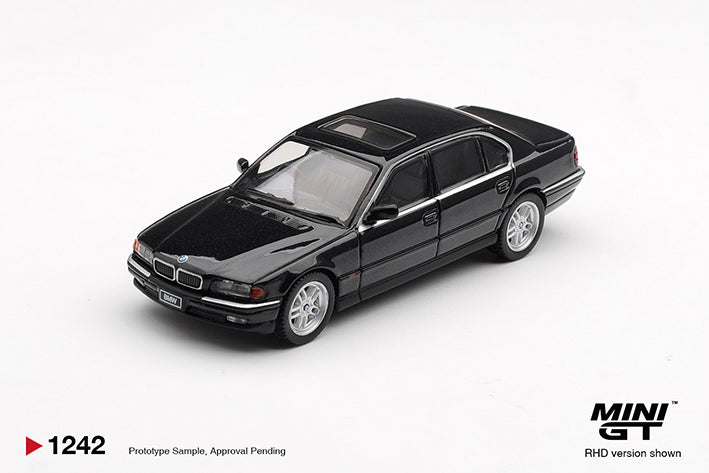 (Preorder) Mini GT 1:64 BMW 750IL Black Sapphire - MGT01242