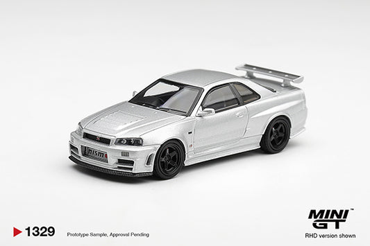 (Preorder) Mini GT 1:64 Nissan NISMO R34GT-R Z-tune Z-Tune Silver - MGT01329