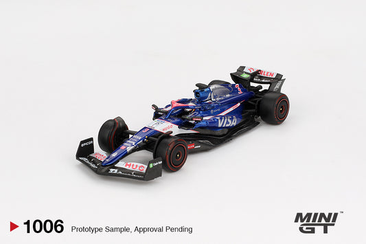 (Preorder) Mini GT 1:64 RB VCARB 01 #3 Daniel Ricciardo 2024 F1 2024 Bahrain GP