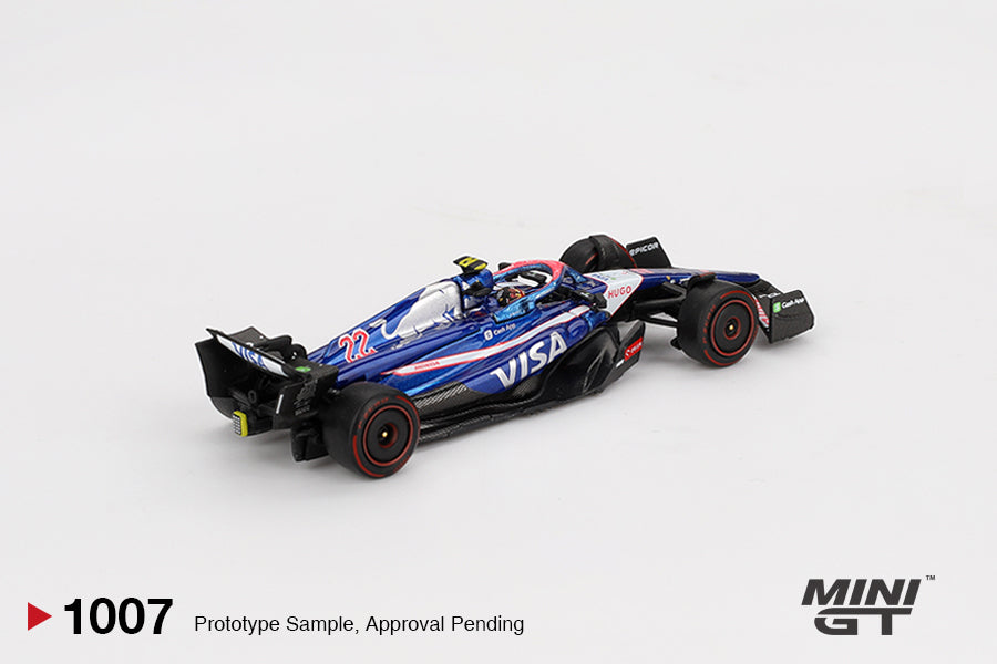 (Preorder) Mini GT 1:64 RB VCARB 01 #22 Yuki Tsunoda 2024 F1 2024 Bahrain GP