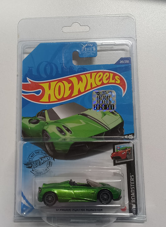 Hot Wheels '17 Pagani Huayra Roadster Super Treasure Hunt - Factory Sealed Sticker