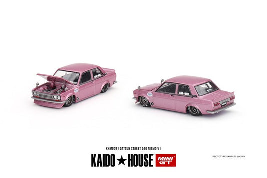 Kaido House x Mini GT 1:64 Datsun 510 Street KAIDO GT V1