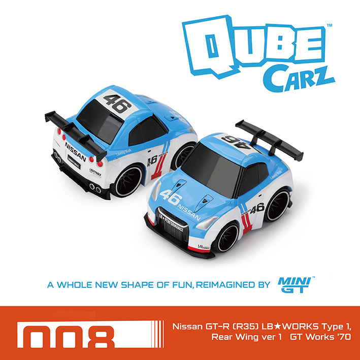 (Preorder) Mini GT 1:64 QubeCarz - Set of 3 - Release #2