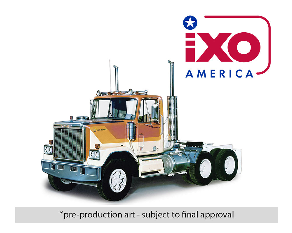 (Preorder) IXO Model 1:64 1980 GMC General – Orange and Yellow – Limited Edition