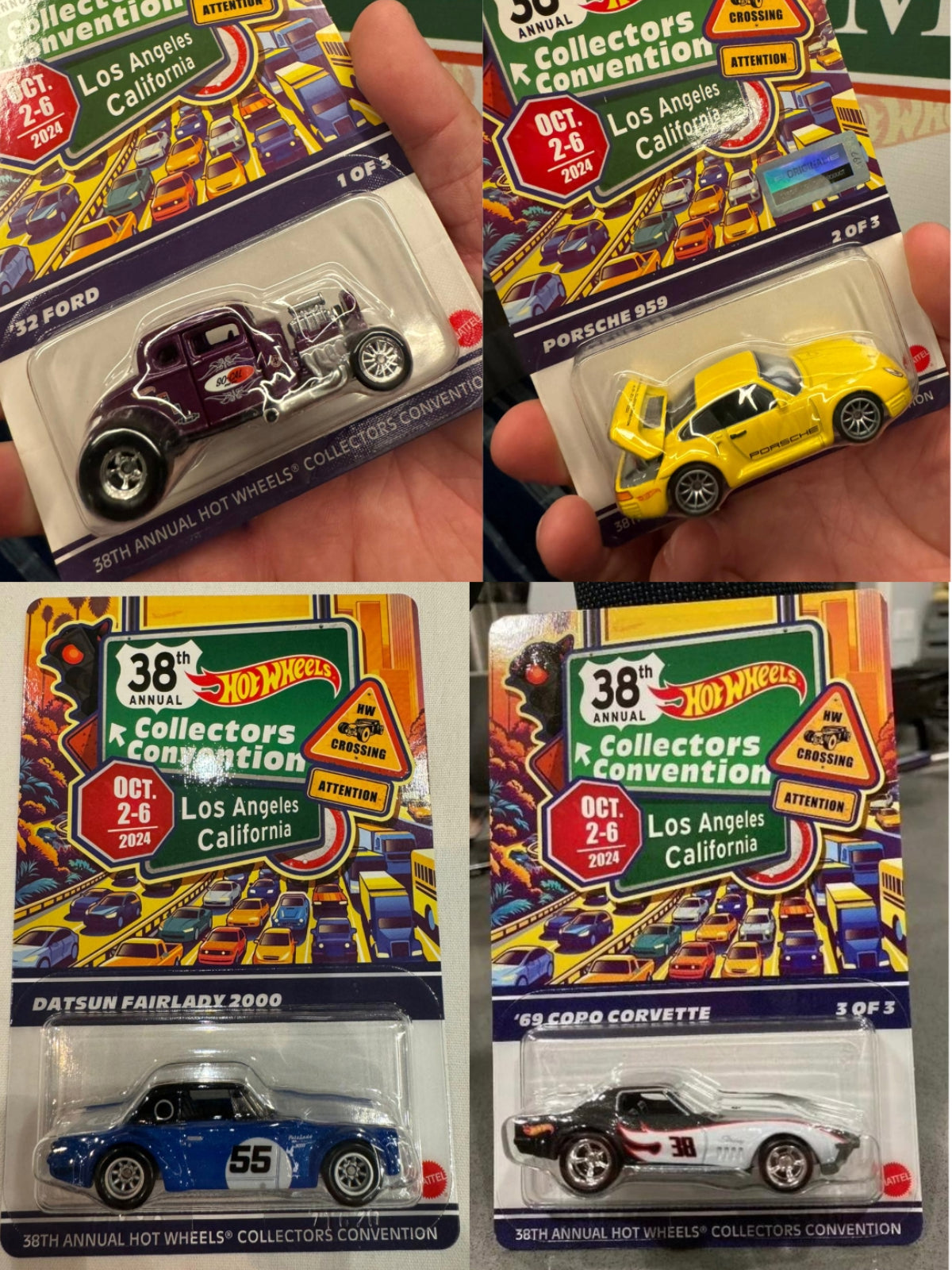 ミニカー Hot Wheels 38th L.A Convention 2024 Hot Wheels 38th Convention Los Angeles, CA '32 Ford and