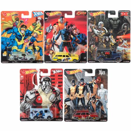 Hot Wheel Pop Culture X-MEN Set