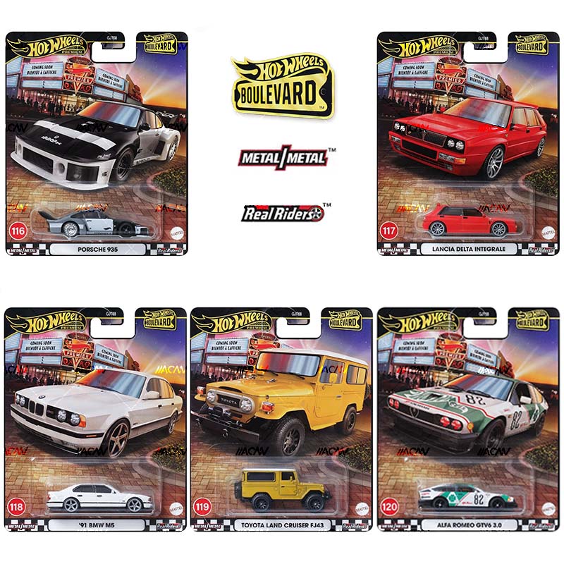 Hot Wheels Boulevard Mix 1 2025 #116-120