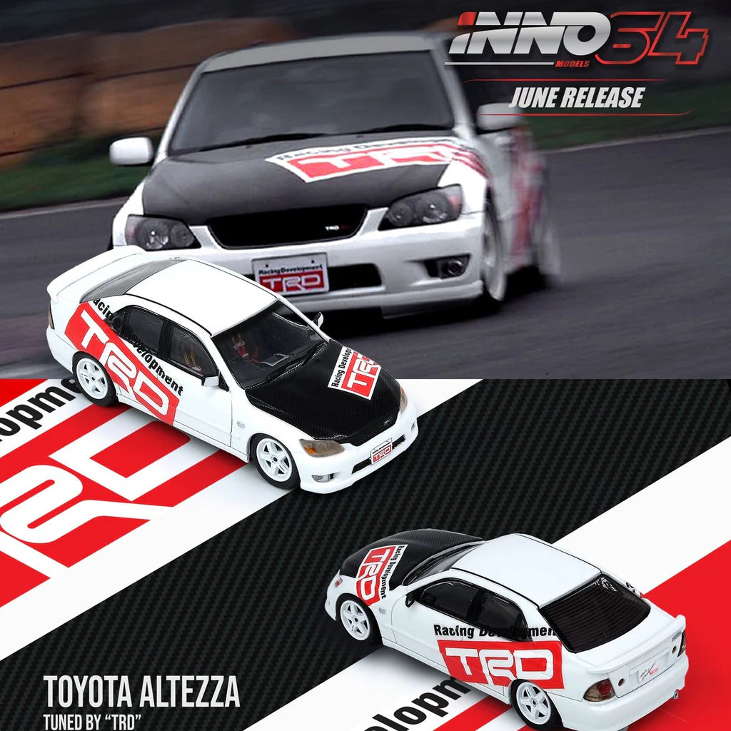 1:64 INNO64 Toyota Altezza RS200 Tuned By "TRD"