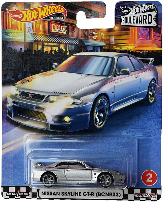 Hot Wheels Boulevard Nissan Skyline GT-R (BCNR33)