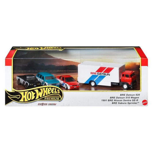 Hot Wheels Premium BRE Datsun Collector Box Set