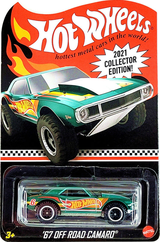 1:64 Hot Wheels RLC '67 Off Road Camaro 2021 Collector Edition