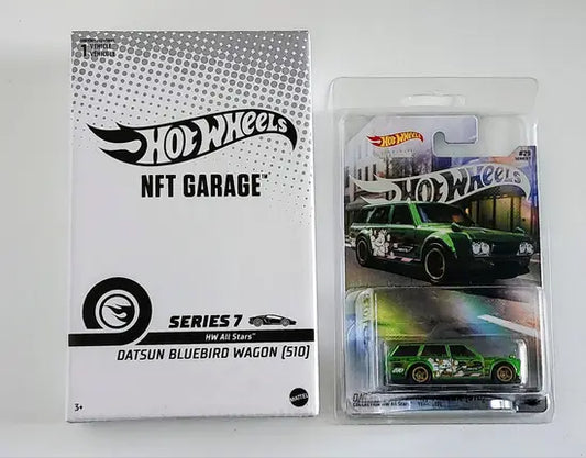 Hot Wheels NFT Garage Series 7 Datsun Bluebird Wagon (510)
