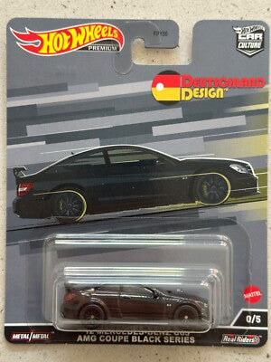 Hot Wheels Deutschland Design '12 Mercedes-Benz C63 AMG Coupe Black Series - Chase