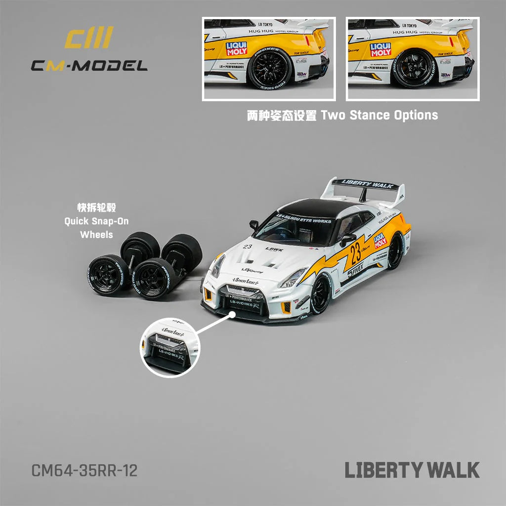 CM Model Nissan LB Silhouette Works GT Nissan 35GT-RR #23