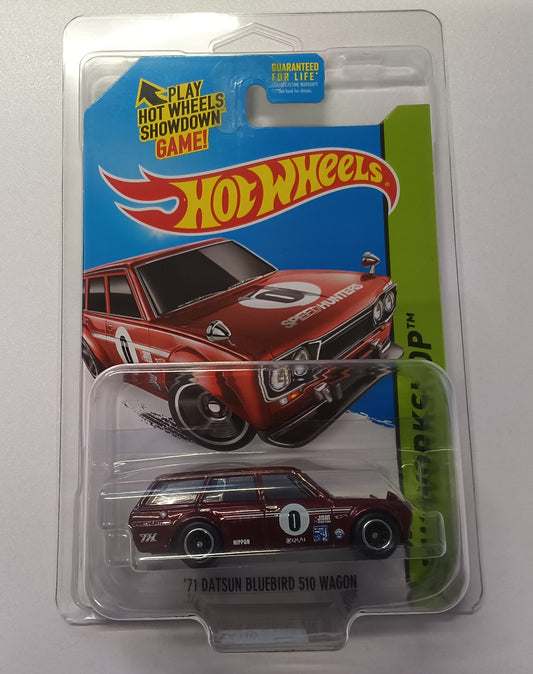 Hot Wheels '71 Datsun Bluebird 510 Wagon Super Treasure Hunt