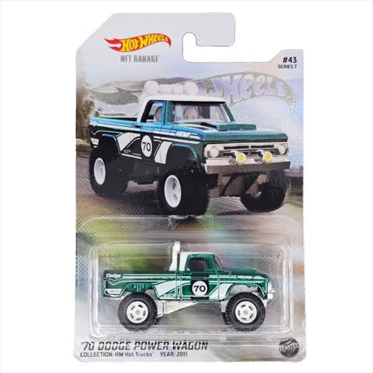 Hot Wheels NFT Garage Series 7 '70 Dodge Power Wagon