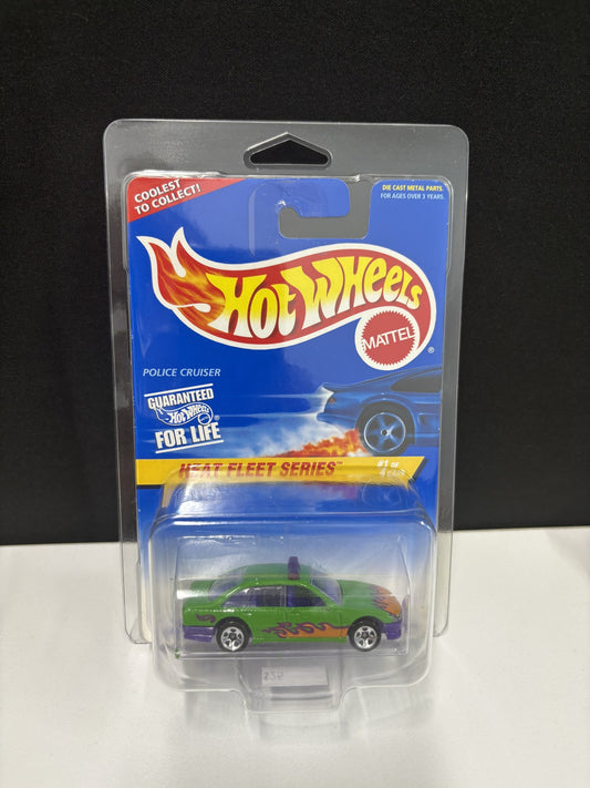Hot Wheels Heat Fleet Series police cruiser
