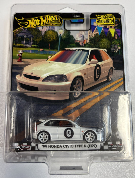 Hot Wheels Boulevard '99 Honda Civic Type R (EK9) No Number Variation