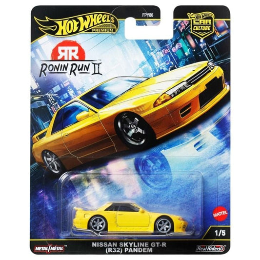 Hot Wheels Ronin Run II Nissan Skyline GT R (R32) Pandem
