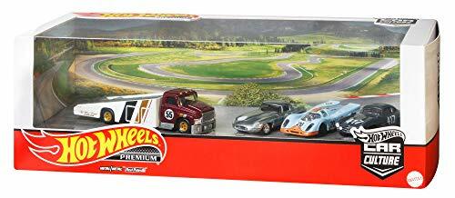 Hot Wheels Premium Collector Set Iconic Race Cars