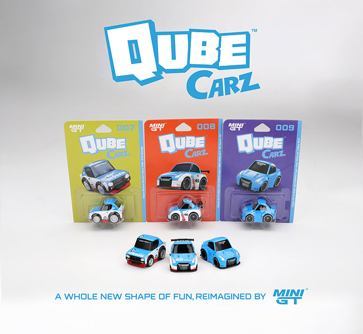 (Preorder) Mini GT 1:64 QubeCarz - Set of 3 - Release #2