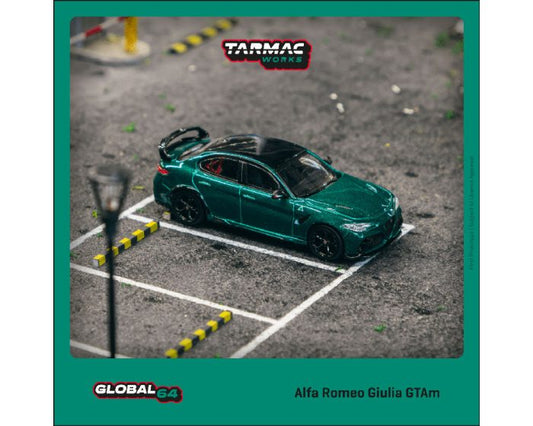 Tarmac Works 1:64 Alfa Romeo Giulia GTA Green Metallic