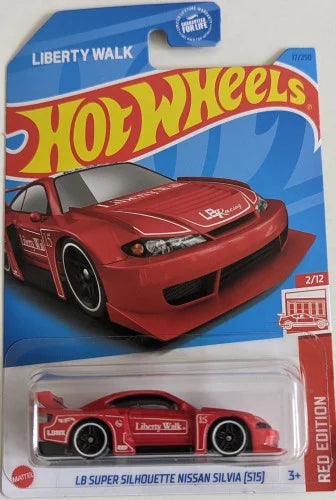 Hot Wheels Liberty Walk LB Super Silhouette Nissan Silvia (S15) Red Edition