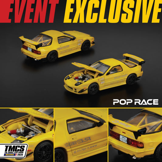 Pop Race 1:64 TMCS Malaysia 2025 Mazda RX7 FC3S Re-Amemiya
