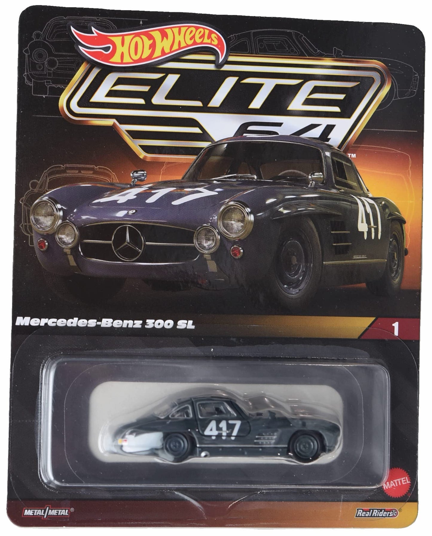 Hot Wheels Elite 64 Mercedes-Benz 300 SL