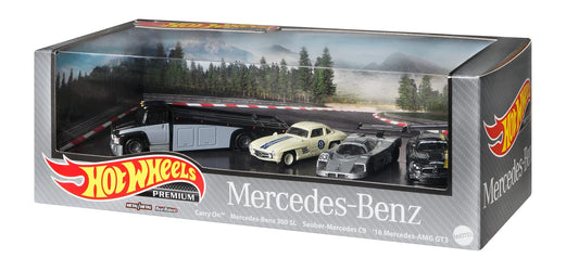 Hot Wheels Premium Mercedes-Benz Garage Box Set