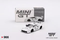 Mini GT 966 Lamborghini Countach LB-WORKS White 2024 Tokyo Auto Salon