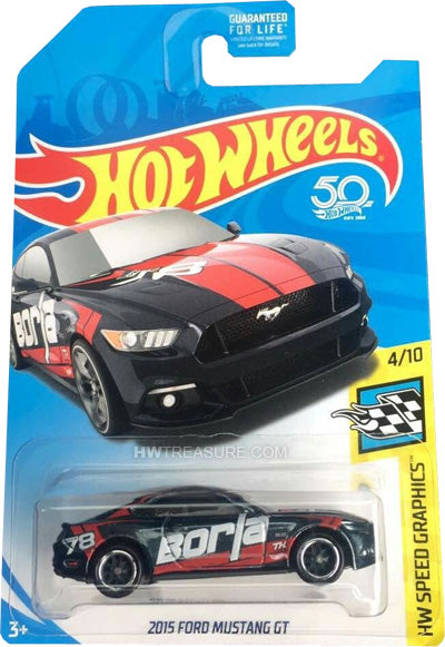 Hot Wheels 2015 Ford Mustang GT Super Treasure Hunt