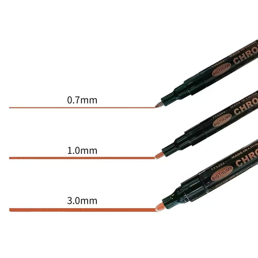 Big Thumb Chrome Markers - Rose Gold