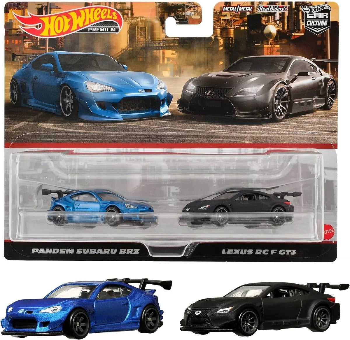 Hot Wheels Twin Pack Subaru & Lexus