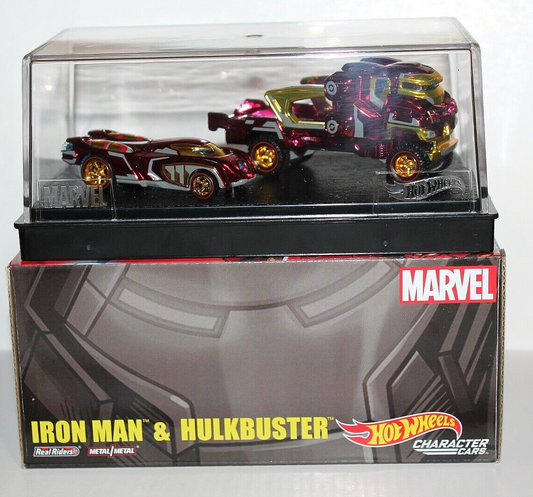 Hot Wheels Marvel Iron Man & Hulkbuster