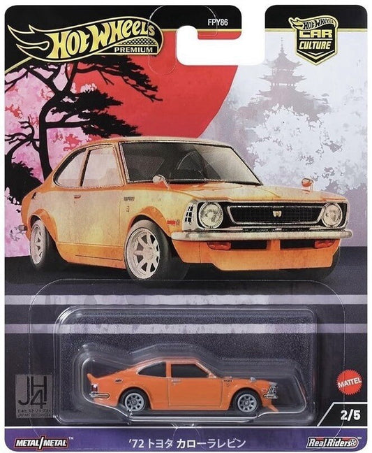 Hot Wheels Japan Historics 4 '72 Toyota Corolla Levin