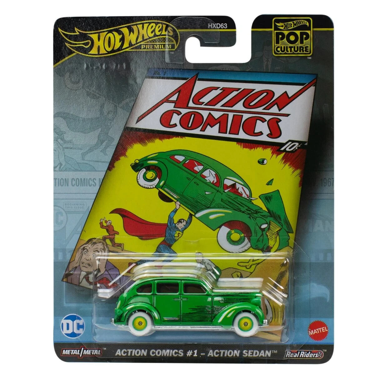 Hot Wheels Action Comics #1 - Action Sedan /Berline