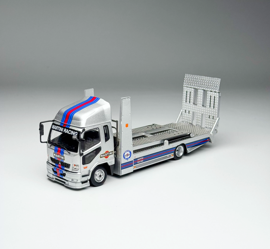 Shadow Pro GCD 1:64 Silver Fuso Fighter (1024) 2017 Double Deck Tow Truck