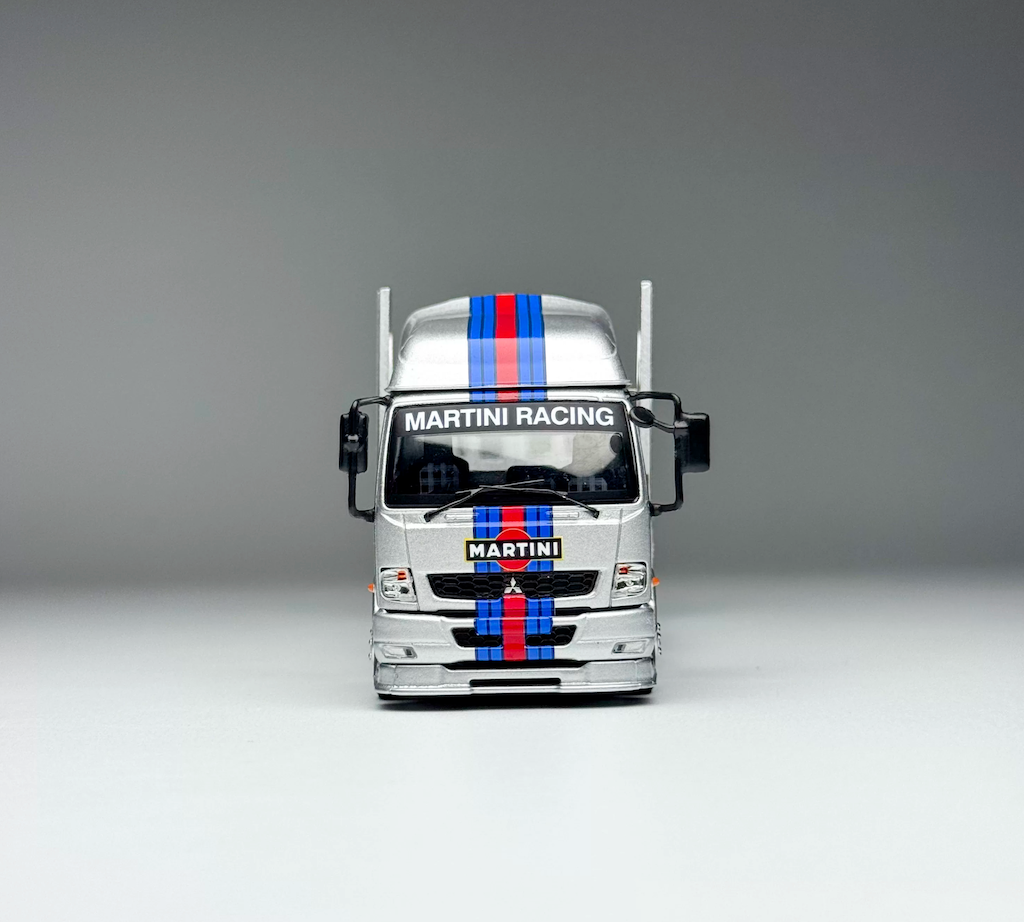 Shadow Pro GCD 1:64 Silver Fuso Fighter (1024) 2017 Double Deck Tow Truck