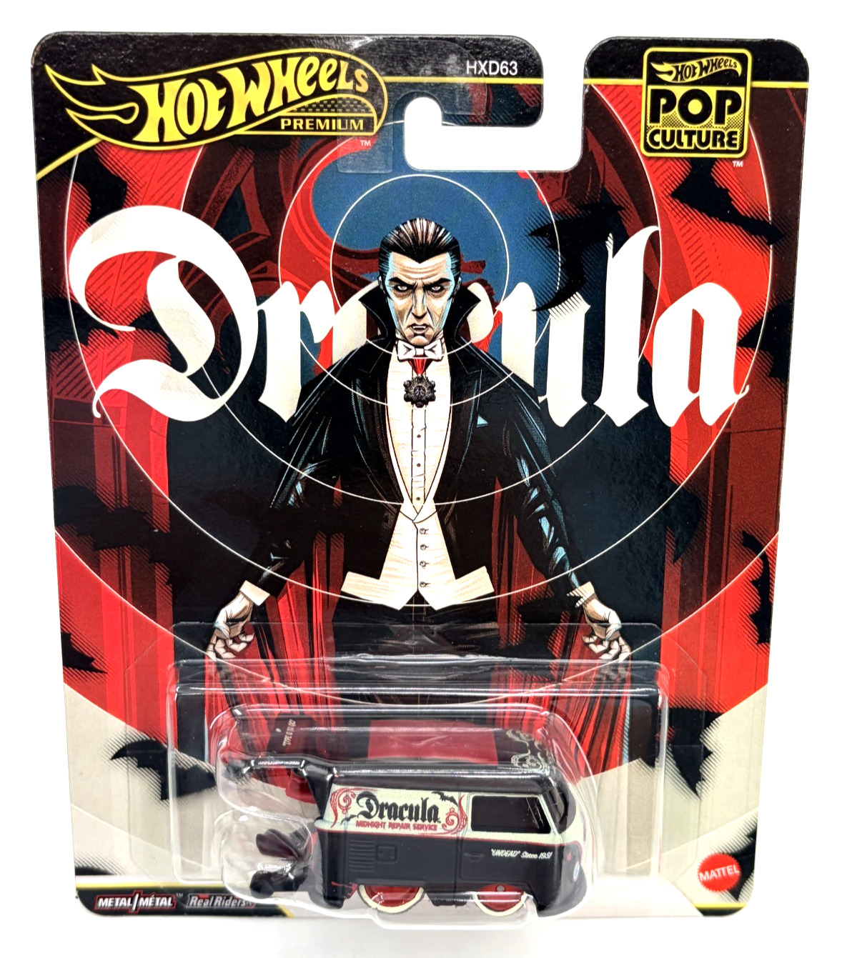 Hot Wheels Pop Culture R Case Dracula Kool Kombi