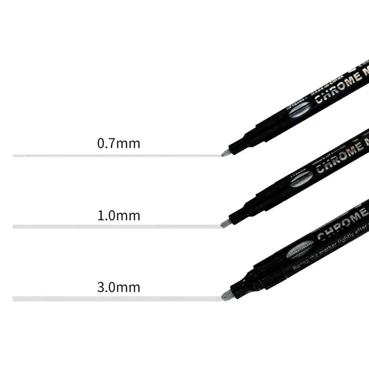 Big Thumb Chrome Markers - Silver