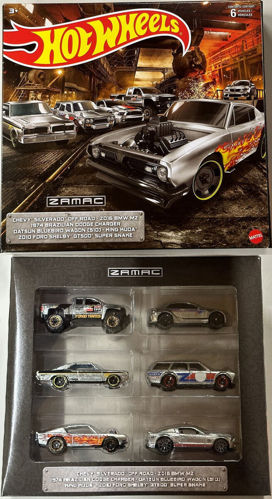 Hot Wheels Zamac Set of 6