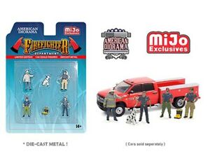 American Diorama 1:64 Mijo Exclusive Figure Set - Firefighter 2