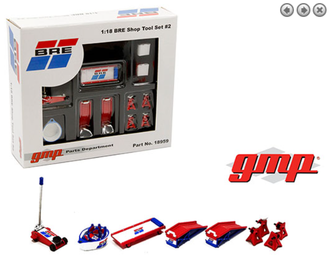 GMP Parts Department 1:18 BRE Shop Tool Set #2