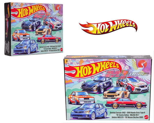 Hot Wheels 1:64 Import Theme Multipack 6 Cars Set