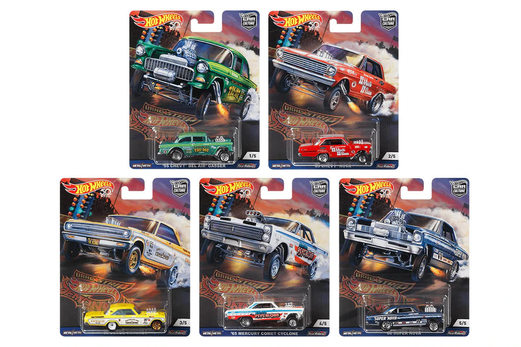 Hot Wheels Premium Car Culture Drag Strip Demons