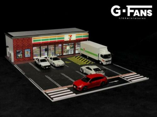 (Preorder) G-Fans Diorama 7 Eleven (car models and figures NOT included)